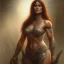 Placeholder: angry salma hayek dnd bodybuilder by gerald brom luis royo