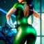 Placeholder: fullbody portrait 'beautiful booty Sexy Busty Cammy',wearing skintight transparent suit,crystal clear green eyes,painting by gaston bussiere, greg rutkowski, yoji shinkawa, yoshitaka amano, tsutomu nihei, donato giancola, tim hildebrandt, oil on canvas, cinematic composition, extreme detail,fit full head inside picture,32k