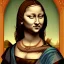 Placeholder: Monalisa wearing a saree, hyper realistic photograph