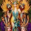 Placeholder: an annual festival dedicated to the goddess of the peacocks, 8k, high-quality, ultra-fine detail, Brian Froud, Howard Lyon, Anna Dittman, Anne Stokes, Selina French, Greg Rutowski