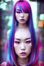 Placeholder: asian cool stylish, shuqi lookalike, with piercings,rainbow hair, androgynous look, epic colour treatment, cinematic colour treatment, meticulously intricate perfectly symmetrical extremely detailed, pixiv daily ranking, pixiv, extreme depth of field, artstation, spectacular details, volumetric lighting, masterpiece, cinematic, Hollywood production, 8k resolution, high definition, max octane render, vivid colors, max resolution, max perfectionism, realistic composition, professional pho