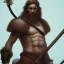 Placeholder: Barbarian man, hd, photorealistic, anime