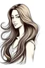 Placeholder: lady with long hair