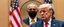 Placeholder: pin hole cam, trump wearing obama as a mask