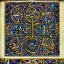 Placeholder: Book of Kells table of contents page, a highly detailed illustration, realistic render, 8 k, micro detail, intricate, elegant, centered, digital painting, Artstation, smooth, sharp focus, illustration, artgerm