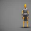 Placeholder: 2d 4k realistic creative animation character concept standing