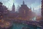 Placeholder:  Interior Train station divided by river+Colourful city+old lamp+Bar and garden on High Bridges across Skyscraper river+canals+Gothic village+European Metropolis on sea+naples alley+Torino square+trieste canals+victorian London+decòpunk Skyscraper+ +steampunk+biopunk+alphonse mucha, greg rutkowski, matte painting, cryengine, hyper detailed, felix kelly, fantasy art, seb mckinnon