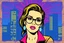 Placeholder: pop art pixels 1000 images modern life is wonderful