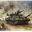 Placeholder: Russian invasion of Ukraine, Mariupol, by Arthur Rackham, tanks, drone