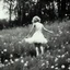 Placeholder: The exuberance of the faerie poised on hands and knees for the dance in cotton agent provocateur [vintage style noisy scratches glitches, Shot the texture and then rewound the film and double exposed from a 1970 Italian VHS movie]