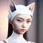 Placeholder: beautiful smooth realistic Japanese cat girl robot, full body and face, extremely sharp detail, finely tuned detail, ultra high definition, 8 k, unreal engine 5, ultra sharp focus, accurate wings