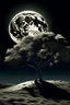 Placeholder: A tree on the moon