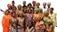 Placeholder: Nigerians from different ethnic and tribal groups posing for a picture dressed in the ethnic attire