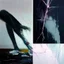 Placeholder: Minimal contemporary abstract oil painting, close up person limbs, concrete fragments, illuminated at dusk of Justin Mortimer And Francis bacon