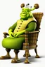 Placeholder: shrek chair no backround