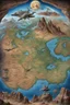 Placeholder: pangea earth millions of years ago , with dinosaures and Draco reptilians