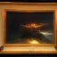 Placeholder: Rembrandt Snowstorm glowing lights ocean flying fish