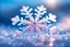 Placeholder: Beautiful enlighten entire cristal snowflake on the winter sunny morning ,blue pink sky, Miki Asai Macro photography, entire but close-up, hyper detailed, trending on artstation, sharp focus, studio photo, intricate details, highly detailed,