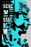 Placeholder: Vice Suppression Society; Black and White and Cyan; Socialist Realism; Constructivism