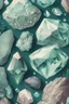 Placeholder: vintage Apophyllite Gemstones Illustration, Cottagecore Aesthetic ,pattern,4k