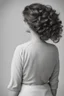 Placeholder: back of the girl with curvy hair