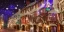 Placeholder: Diagon Alley in christmas night, short snow flakes, many three, Christmas decoration, Christmas light, high contrast, best quality, 8k, hight detailed, 3d, render, lumion, shooting star