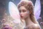 Placeholder: one very little beautiful fairy on a big crystal subtle flower in a galactic ambiance, transparent petals, delicate colors, in the foreground, full of details, smooth, bright sunshine，soft light atmosphere, light effect，vaporwave colorful, concept art, smooth, extremely sharp detail, finely tuned detail, ultra high definition, 8 k, unreal engine 5, ultra sharp focus