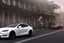 Placeholder: A Tesla 'Model Y' is racing at top speed, on the streets of New Orleans. (CINEMATIC, WIDE ANGLE LENS, PHOTO REAL)