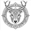 Placeholder: amazing animals, each forest animal art has an imaginary into one animal, Strange, imaginative, mandala coloring sheet, full view, don't draw repeated image again, realistic, only draw lines, coloring book, clean line art, –no sketch, color, –ar 3:4, white background, minimalistic black lines, minimal black color, low level black colors, coloring page, avoid thick black colors, thin black line art, avoid colors, perfect shape, perfect clear lines,