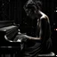 Placeholder: As the music reaches its climax, the woman's body begins to sway back and forth, as if she's lost in the emotions of the song. Tears well up in her eyes, and she lets out a soft, mournful sigh. The recording ends, and she sits back in her chair, lost in thought once againAnd she looks in the other direction