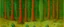 Placeholder: A mint colored woods with bugs designed in Mexican folk art painted by Albert Pinkham Ryder