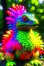 Placeholder: rainbow creature ,3d 4k octane render, smooth, sharp focus, highly detailed, unreal engine 5,