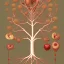 Placeholder: tree, anatomy heart, apples, blood