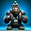 Placeholder: King Kong cheerful 3D cute