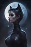 Placeholder: black style, mystical, transparent, ghost catwoman of the milky way, moon, Trending on Artstation, {creative commons}, fanart, AIart, {Woolitize}, by Charlie Bowater, Illustration, Color Grading, Filmic, Nikon D750, Brenizer Method, Side-View, Perspective, Depth of Field, Field of View, F/2.8, Lens Flare, Tonal Colors, 8K, Full-HD, ProPhoto RGB, Perfectionism, Rim Lighting, Natural Lighting, Soft Lighting, Accent Lighting, Diffraction Grading, With Imperfections, insanely detailed and intricate,