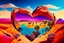 Placeholder: heart of Australia vibrant fashion landscape,