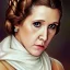 Placeholder: [[extrem beautiful photorealistic young Carrie Fisher as Princess Leia]] :: [[photorealistic brown eyes, short hair, head and shoulders portrait, 8k resolution photorealistic portrait by Greg Rutkowski, Artgerm, WLOP, Alphonse Mucha, dynamic lighting, hyperdetailed, intricately detailed, triadic colors]]