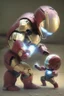 Placeholder: Baby iron man fight Zeno