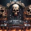 Placeholder: DJ of the damnded, insanely detailed DJ booth in hell, MID set, speakers and equipment made of bone, anatomically correct, add more skulls in th audience, photorealism, vray, 8k 3d https://stablecog.com/generate?o=a67b60e0-edd2-418d-9744-d1d585055d7fv https://stablecog.com/generate?o=93026b00-ac6b-436a-bc57-6aa04073d4a9