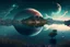 Placeholder: epic, cosmos, persons, big epic lake, planet, vegetation, hd