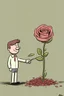 Placeholder: If Rose flower was human