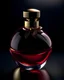 Placeholder: generate me an aesthetic complete image of Perfume Bottle with Velvet Ribbon