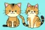 Placeholder: cute cat isolated illustrations