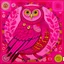 Placeholder: A magenta university with a psychic owl designed in ancient Greek mosaics painted by Qiu Ying