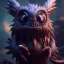 Placeholder: Cute fluid ink creature, big black eyes, unreal engine 5, 8k resolution, photorealistic, ultra detailed, by greg rutowski