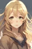 Placeholder: Blonde girl anime art