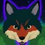 Placeholder: a fox fursona, darker colors, master quality, backlighting, soft lights, full body portrait, in frame, 8k, furry, fur, dark color pallet, robotic arm, cyberpunk, anthropomorphic, perfectly drawn face, well drawn paws