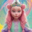 Placeholder: portrait disney toddler, epic white king A pink witch, an orange witch, a yellow, a green witch, an aqua witch, a navy witch, a purple witch pixar style wildflowers background, intricate, masterpiece, expert, insanely detailed, 4k resolution, retroanime style, cute big circular reflective eyes, cinematic smooth, intricate detail , soft smooth lighting, soft pastel colors, painted Rena