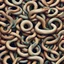 Placeholder: many intertwined snakes, 2d