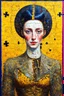 Placeholder: Finding the pieces of yourself you left behind; a neo-surrealistic, expressionistic, steampunk version of Gustav Klimt